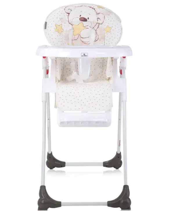 Дитячий стільчик для годування Lorelli Dulce White Teddy Bear